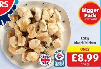 Diced Chicken 1.5 kg
