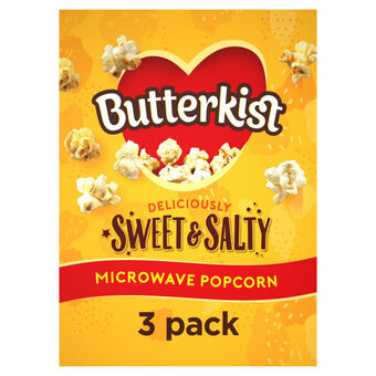 Asda Butterkist sweet & salted microwave popcorn offer