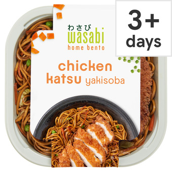 Tesco Wasabi chicken katsu yakisoba 450g offer