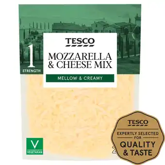 Tesco Tesco grated mozzarella & cheese mix 200g offer