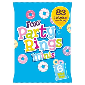 Tesco Fox's mini party rings 120g offer