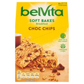 Tesco Belvita soft bakes chocolate chip 250g offer