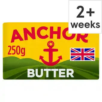 Tesco Anchor salted block butter 250g offer