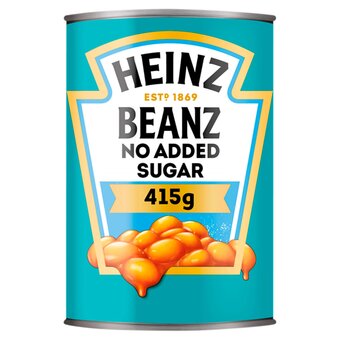 Tesco Heinz baked beans no added sugar 415g offer