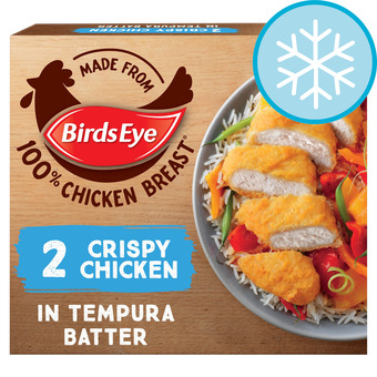 Tesco Birds eye 2 crispy chicken 170g offer