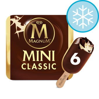 Tesco Magnum mini classic ice cream 6 x 55ml offer