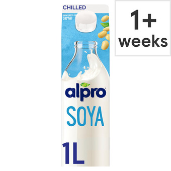 Tesco Alpro soya chilled drink 1 litre offer