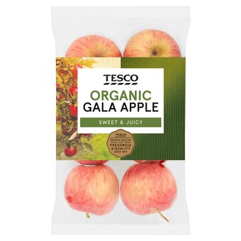 Tesco Tesco organic gala apples 630g offer