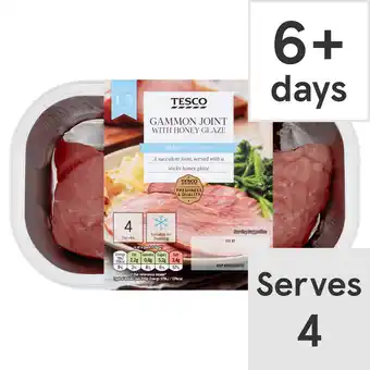 Tesco Tesco gammon joint with honey glaze 620g offer