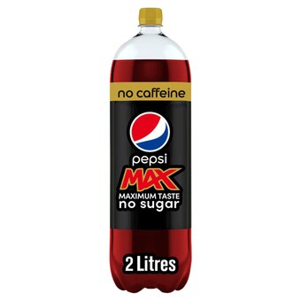 Tesco Pepsi max no caffeine cola 2litre offer