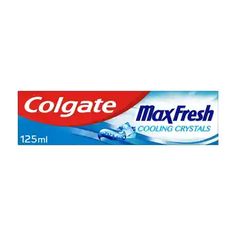 Tesco Colgate max fresh blue toothpaste 125ml offer