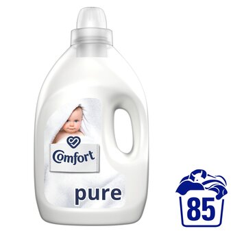 Tesco Comfort pure fabric conditioner 85wash/3 litre offer