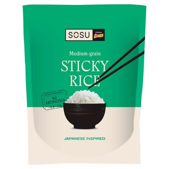 Tesco Sosu amoy sticky rice japanese 250g offer