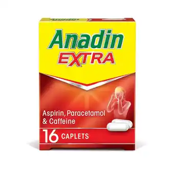 Tesco Anadin extra caplets 16s offer
