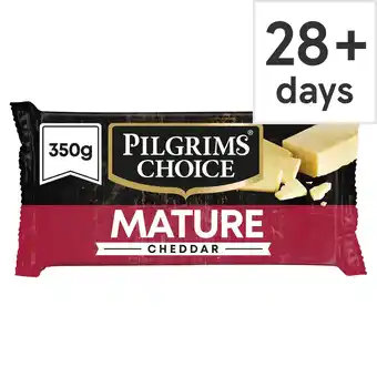 Tesco Pilgrims choice mature cheddar 350g offer