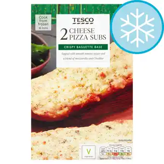 Tesco Tesco 2 pizza subs cheese 260g offer