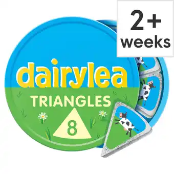 Tesco Dairylea cheese triangles 125g offer