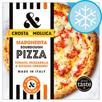 Tesco Crosta & mollica pizzeria margherita pizza 403g offer