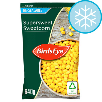 Tesco Birds eye supersweet sweetcorn 640g offer