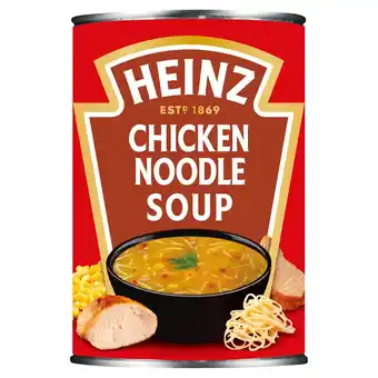 Tesco Heinz chicken noodle soup 400g offer