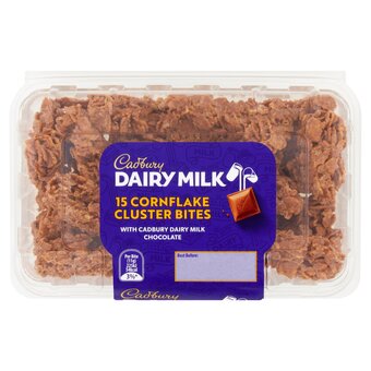 Tesco Cadbury dairy 15 milk cornflake cluster bites offer