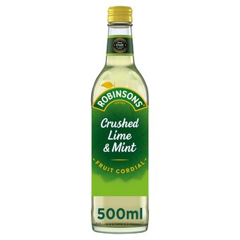 Tesco Robinsons cordials lime & mint 500ml offer