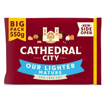 Tesco Cathedal city mature lighter 550g offer