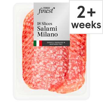 Tesco Tesco finest salami milano 90g offer