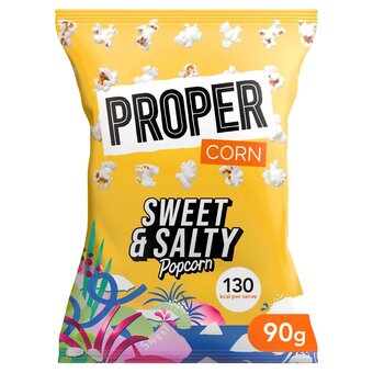 Tesco Propercorn sweet & salty 90g sharing bag offer