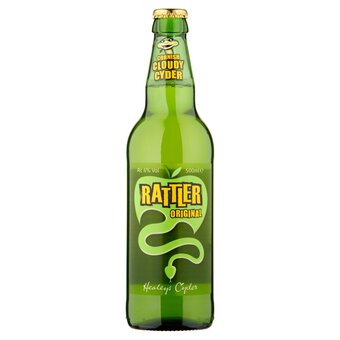 Tesco Cornish rattler apple cider 500ml bottle offer
