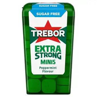 Tesco Trebor mighties sugar free mints 12.5g offer