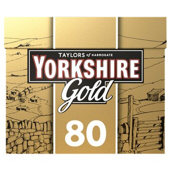 Tesco Yorkshire gold 80 teabags 250g offer