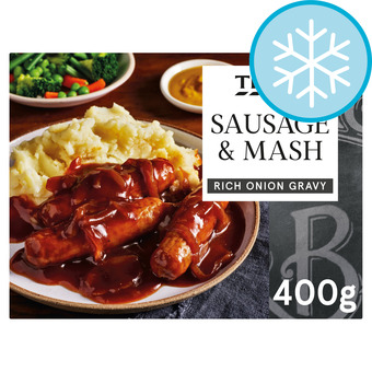 Tesco Tesco sausage and mash 400g offer