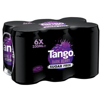 Tesco Tango dark berry sugar free 6x330ml offer