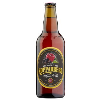 Tesco Kopparberg mixed fruit cider 500ml bottle offer