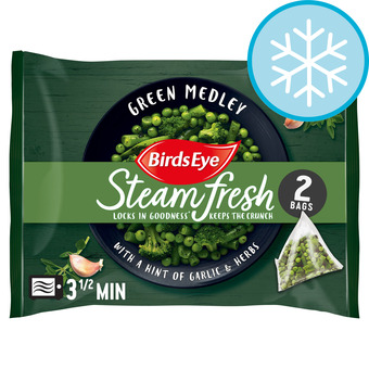 Tesco Birds eye vegetable fusions green medley 300g offer
