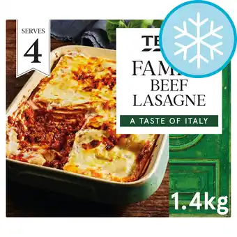 Tesco Tesco family beef lasagne 1.4kg offer