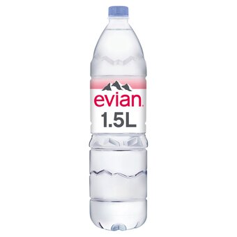 Tesco Evian natural mineral water 1.5 litres offer