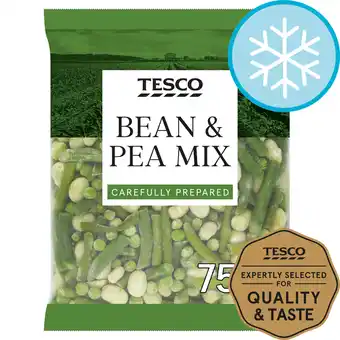 Tesco Tesco bean & pea mix 750g offer