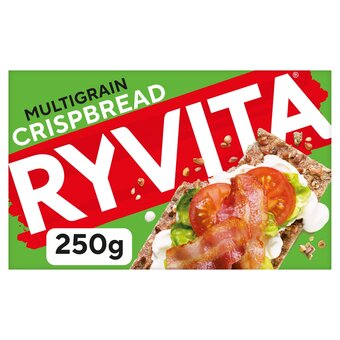 Tesco Ryvita multigrain rye bread 250g offer