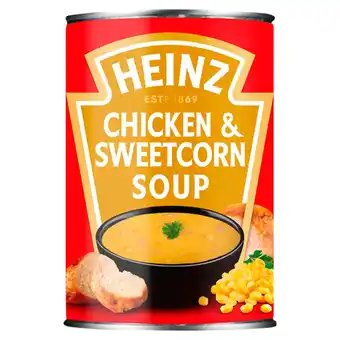 Tesco Heinz classic chicken & sweetcorn soups 400g offer