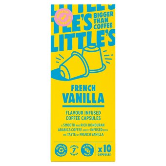 Tesco Little's coffee french vanilla 10 capsules 55g offer