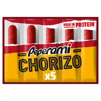 Tesco Peperami chorizo 5x20g offer