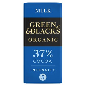 Tesco Green & blacks organic milk chocolate 90g offer