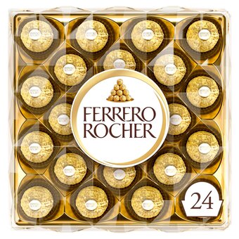 Tesco Ferrero rocher 24 pieces boxed chocolates 300g offer