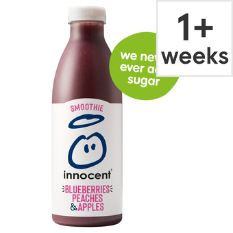 Tesco Innocent blueberries peach & apple smoothie 750 ml offer