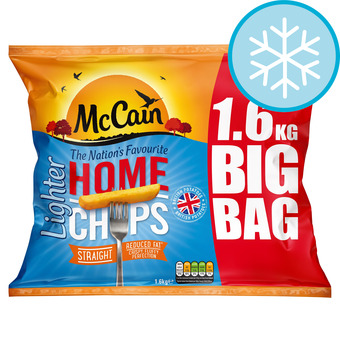 Tesco Mccain lighter straight home chips 1.6kg offer