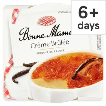 Tesco Bonne maman creme brulee 2x100g offer