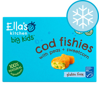 Tesco Ella's kitchen big kids cod fishies with vegetable 200g offer