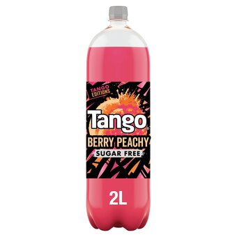 Tesco Tango sugar free berry peachy 2l offer